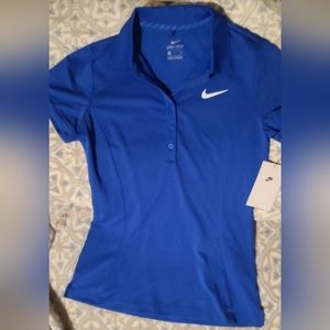 Nike Women's Dri-Fit Collared Polo Golf Shirt Size Small